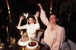 Guillermina Valdes festejó su cumpleaños junto a Julieta Ortega y Ana Paula Dutil